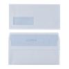 Office Depot Envelopes with Window DL 220 (W) x 110 (H) mm Self-adhesive Self Seal White 80 gsm Pack of 250
