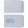 Office Depot Envelopes with Window C5 162 (W) x 229 (H) mm Adhesive Strip White 110 gsm Pack of 500