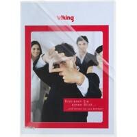 Viking Cut Back Folder A4 Transparent Polypropylene 21.7 x 4.8 x 29.7 cm Pack of 100