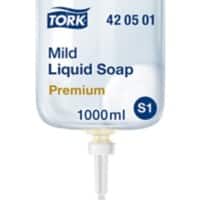 Tork Premium Hand Soap Liquid S1 Fresh Scent S1 Light Yellow 420501 1 L