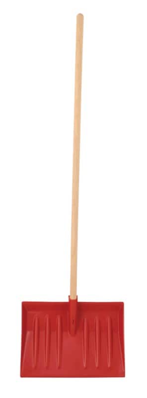 Shovel Plastic, Wood Black, Red 108057