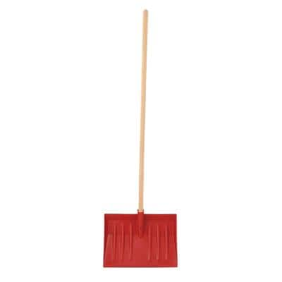 Shovel Plastic, Wood Black, Red 108057