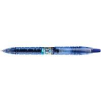 Pilot B2P Gel Retractable Rollerball Pen Fine 0.4 mm Blue Pack of 10