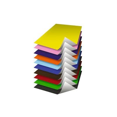 Art & Craft Paper Assorted Colours 80 gsm 76 cm x 10 m Pack of 10