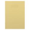 Exercise Books A4 Squared 80 Pages Yellow 210 (W) x 297 (H) mm Pack of 50