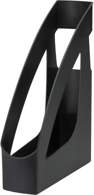 Atlanta Resolution Magazine File Re-Solution PS (Polystyrene) Black 7.5 x 24.6 x 31.1 cm