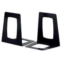 Djois Re-Solution Book Ends Black 13.8 x 15.6 x 17.8 cm Pack of 2