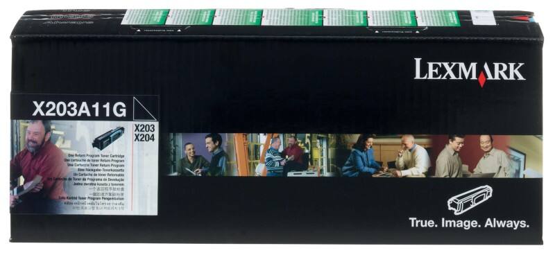 Lexmark Original Toner Cartridge X203A11G Black
