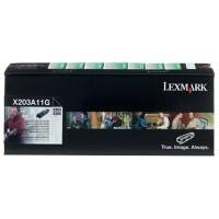 Lexmark Original Toner Cartridge X203A11G Black