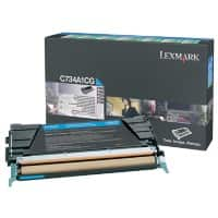 Lexmark Original Toner Cartridge C734A1CG Cyan