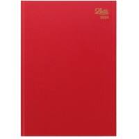 Letts Business Diary 2025 Weekly 21 (W) x 29.7 (H) cm Red