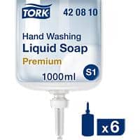 Tork S1 Premium Liquid Hand Soap Refill 1L Pack of 6