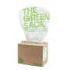 Green Sack Heavy Duty Bin Bags 15 L White PE (Polyethylene) 20 Microns Pack of 150