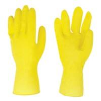 Maxima Gloves Rubber Size L Yellow
