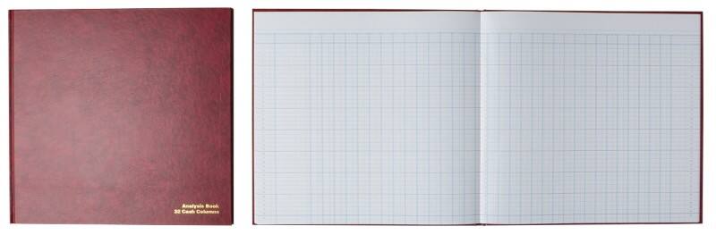 Viking Cash Analysis Book 32 Cash Plus Narrative 96 Pages 48 Sheets