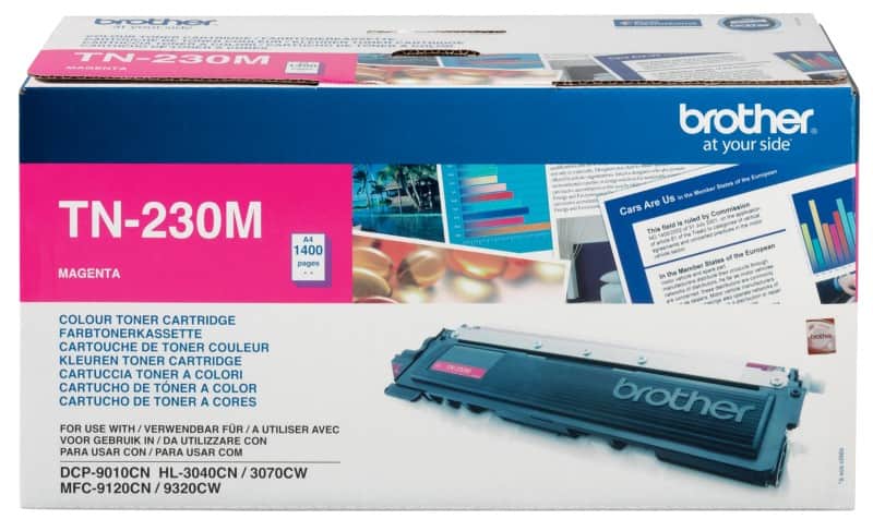 Brother TN-230M Original Toner Cartridge Magenta