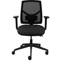 Basic Tilt Ergonomic Office Chair with Adjustable Armrest and Seat Air Care 2 Mesh Black