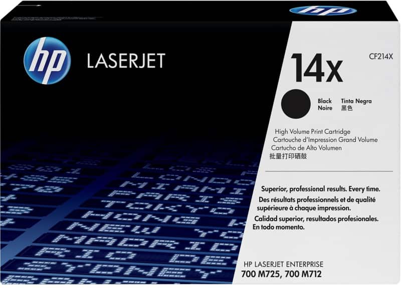 HP 14X Original Toner Cartridge CF214X Black