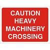 Site Sign Heavy Machinery PVC 30 x 40 cm