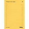 Viking Things To Do Pad A5 80 gsm Ruled 40 Sheets Pack of 5