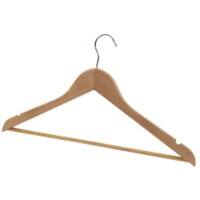 Alba Hanger 1 Hook Brown Pack of 25