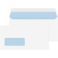 Blake White Window Envelope Peel and Seal DL 220x110mm 100gsm Pack of 50