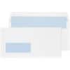 Viking Envelopes with Window DL 220 (W) x 110 (H) mm Self-adhesive Self Seal White 80 gsm Pack of 100