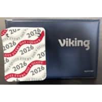 Viking Desk Calendar 2026 1 Day per page 17 (W) x 11 (H) cm Black, White