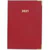 Office Depot Diary Executive 2023 A5 1 Day per page Paper Red English