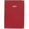 Office Depot Diary Executive 2023 A5 1 Day per page Paper Red English