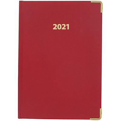 Office Depot Diary Executive 2023 A5 1 Day per page Paper Red English