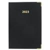 Office Depot Executive Diary 2022 A5 Week to view Paper Black