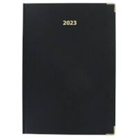 Office Depot Executive Diary 2022 A4 Week to view Black