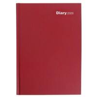 Viking Diary 2025 A5 1 Day per page English Red 5108679