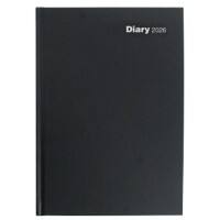 Viking Diary 2026 A5 Week to view English Black 5108697