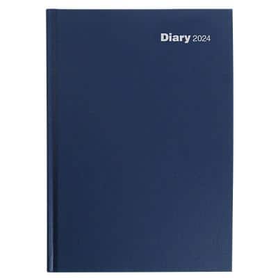 Niceday Diary 2022 A4 Week to view Paper Blue