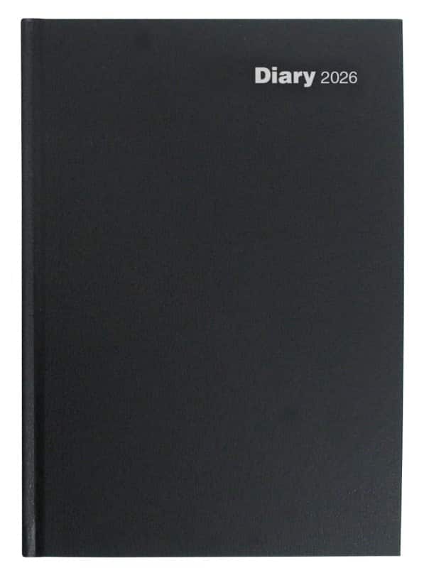 Viking Diary 2026 A4 Week to view English Black 5108805