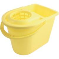 Bentley Bucket with Wringer Plastic Yellow 15L