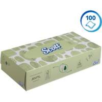 Scott Facial Tissues 8837 2 Ply 100 Sheets