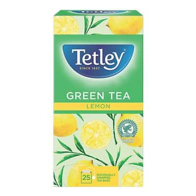 Tetley Lemon Tea Bags 712g Pack of 25