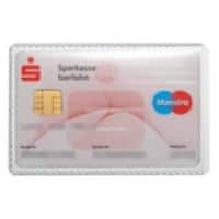 DURABLE Anti Skim Credit Card Holder Transparent Polypropylene 180 Microns Pack of 10