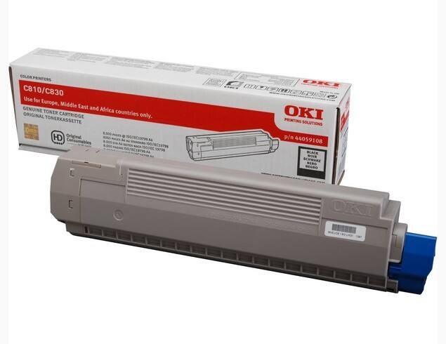 OKI 44059108 Original Toner Cartridge Black
