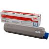 OKI 44059107 Original Toner Cartridge Cyan