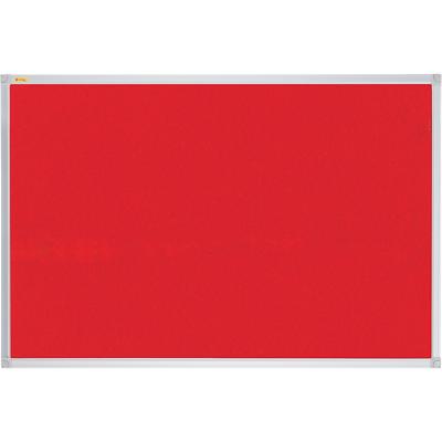 Franken Wall Mountable Notice Board Valueline 150 x 120 cm Red