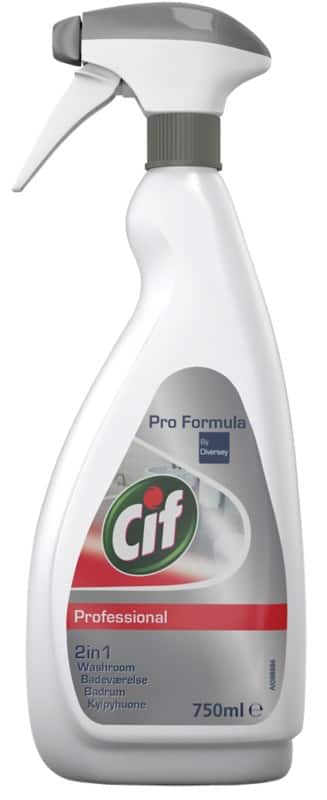 Cif Professional Washroom 2 in 1 Cleaner 750ml