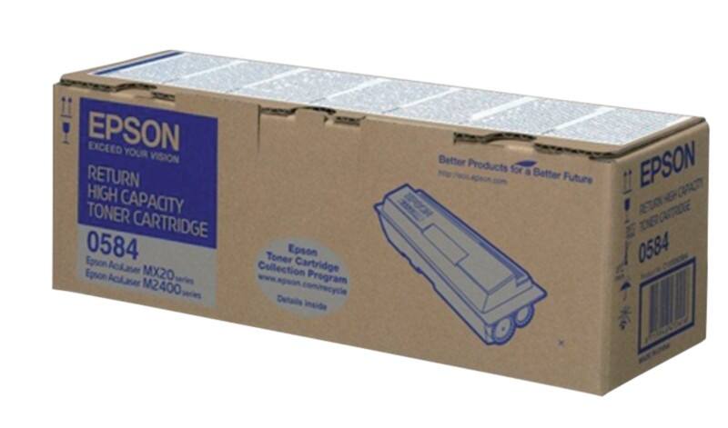 Epson 0584 Original Toner Cartridge C13S050584 Black