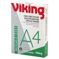 Viking Off-White A4 Printer Paper White 100% Recycled 80 gsm Smooth 500 Sheets
