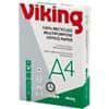 Viking 100% Recycled Bright-White A4 Printer Paper 80 gsm Smooth White 500 Sheets