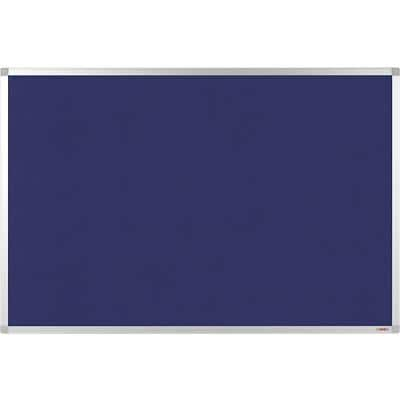 Viking Wall Mountable Notice Board 180 x 120 cm Blue