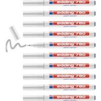 edding 780 Permanent Paint Marker White Fine Bullet 2 - 4 mm Yes 10 Pieces